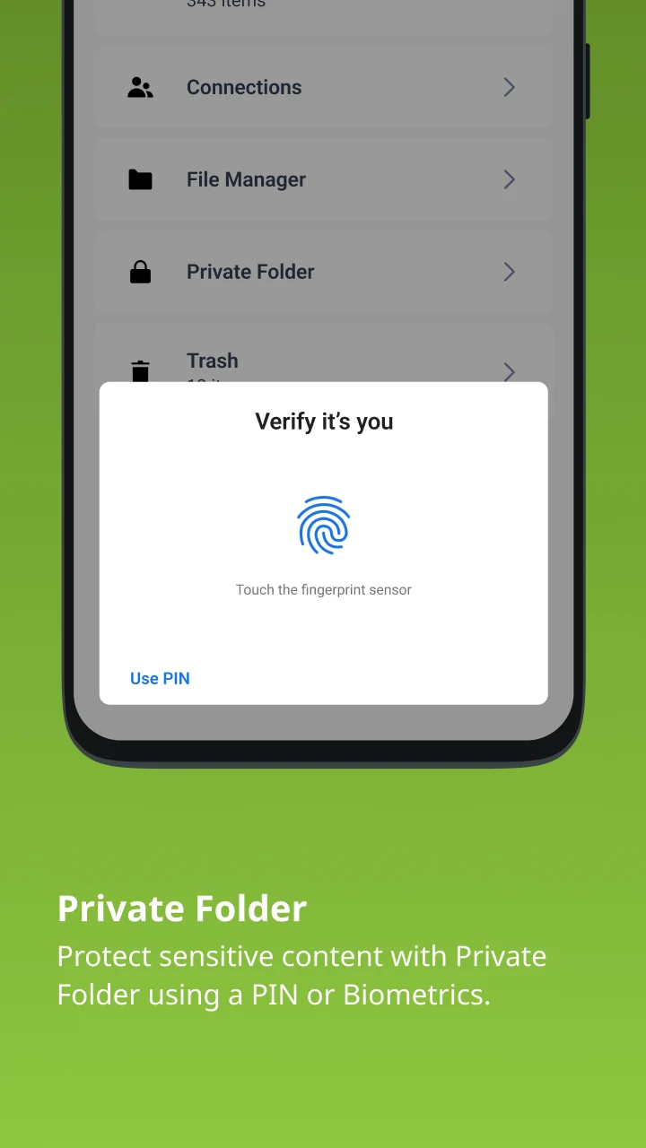 Simple Mobile Cloud screenshot